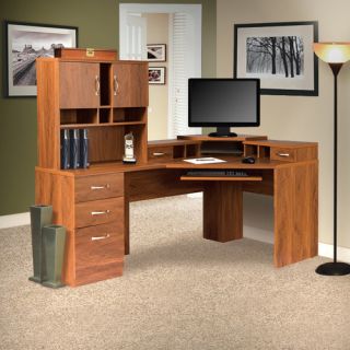 OS Home & Office Furniture Office Adaptations Computer Desk with Hutch