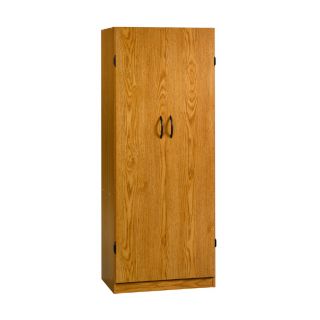 Sauder 59 1/2H x  23 3/4W x  14 1/2D Wood Freestanding Shelving Unit