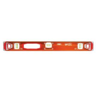 Savage 48 in. Magnetic Professional I Beam Level with Gelshock End Caps SVI48M