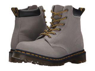 Dr. Martens 939 6 Eye Hiker Boot Concrete Greasy Suede