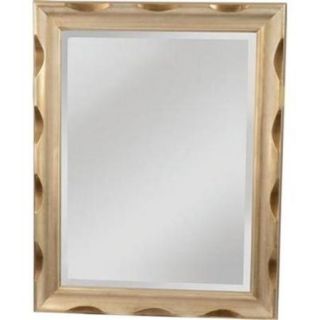 Mirror Masters MW4088 0017 Festive Large Scalloped Edge Make This Mirror One Of A Kind Shining Silver Rectangle 30 inch x
