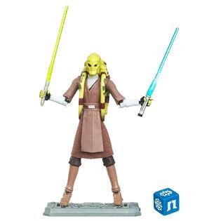 Hasbro STAR WARS® The Clone Wars Kit Fisto   Toys & Games   Action
