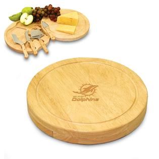 Picnic Time Miami Dolphins Circo Cheese Board   Fitness & Sports   Fan