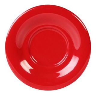 Global Goodwill Coleur 5 1/2 in. Saucer for Cr303/Cr9018 in Pure Coleur Red (12 Piece) 849851025295