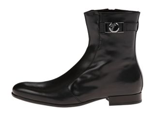 Versace Collection Smooth Calf Chelsea Boot Black