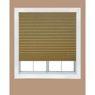 Redi Shade Natural Fabric Light Blocking Pleated Shade   48 in. W x 72 in. L (4 Pack) 1602320