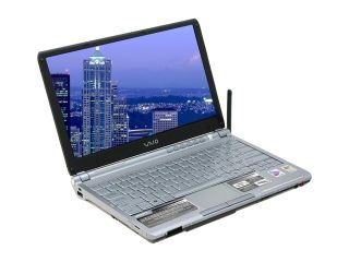 SONY Laptop VAIO TX Series VGN TX670P/B Intel Pentium M 753 (1.20 GHz) 1 GB Memory 60 GB HDD Intel GMA900 11.1" Windows XP Professional