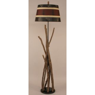 Coast Lamp Mfg. Rustic Living Stick 64 Floor Lamp