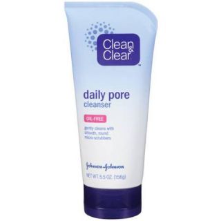 Clean & Clear(R) Daily Pore Cleanser, Oil Free Cleansers 5.5 Oz