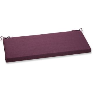 Pillow Perfect Outdoor Purple Bench Cushion