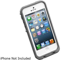 LifeProof fre White / Gray Case For iPhone 5 1301 02