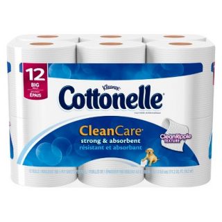 Cottonelle Clean Care Bathroom Tissue 12 Big Rolls