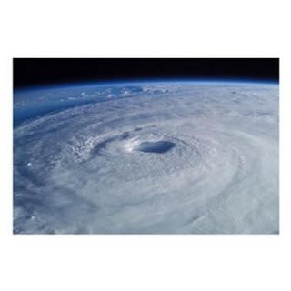 Hurricane Isabel, as seen from the International Space Station Poster Print (24 x 18)