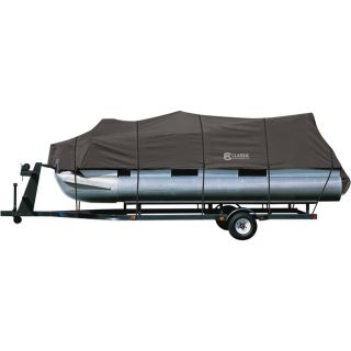 Classic Accessories StormPro Pontoon Cover — Fits Pontoons 21ft.–24ft.L x 102in.W, Model# 20-028-090801-00  Boat Covers