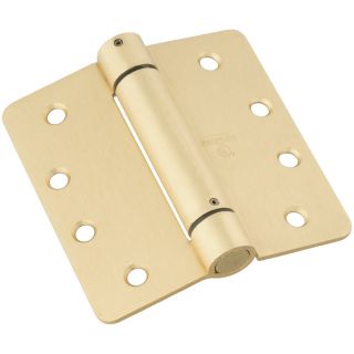 National 4 in H Polished Brass Interior/Exterior Mortise Door Hinge