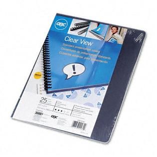 GBC Clear View Presentation Covers   Office Supplies   Binders