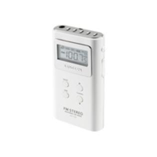 Sangean America  White Pocket AM/FM Receiver   DT 120 WHITE