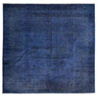 Solo Rugs Ziegler Blue 7 ft. 9 in. x 7 ft. 9 in. Square Indoor Area Rug M1726 37
