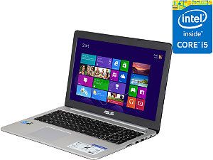 ASUS K501LX NH52 Gaming Laptop 5th Generation Intel Core i5 5200U (2.20 GHz) 8 GB Memory 1 TB HDD 128 GB SSD NVIDIA GeForce GTX 950M 2 GB 15.6" Windows 10 Home 64 Bit