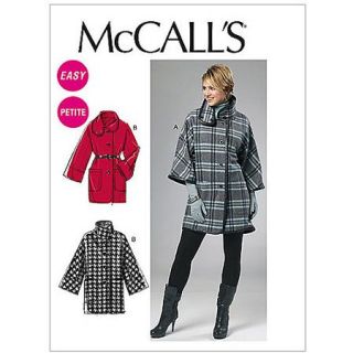 McCall's Pattern Misses' and Miss Petite Unlined Jackets, ZZ (L, XL, XXL)