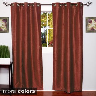 Lush Decor Prima Brown/ Rust 84 inch Curtain Panels (Set of 2