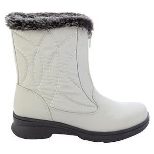 Athletech   Womens Winter Boot Frosty   Off White