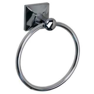 Ultra Faucets Transitional Towel Ring in Chrome 15500630