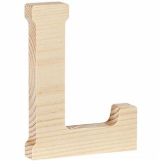 Walnut Hollow 262WH 26243 Wood Letter 5 inch X. 63 inch  L