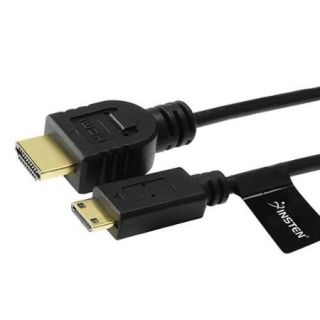 Insten 3' Mini HDMI to HDMI High Speed Cable with Ethernet (Ver 1.4)