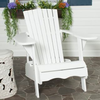 Safavieh Elba Wood Patio Adirondack Chair