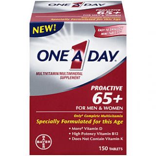 ONE A DAY Proactive 65+ for Men & Women Tablets Multivitamin