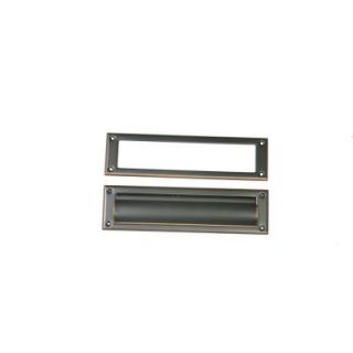 Gibraltar Mailboxes Steel Rubbed Bronze Mail Slot MS00RC03