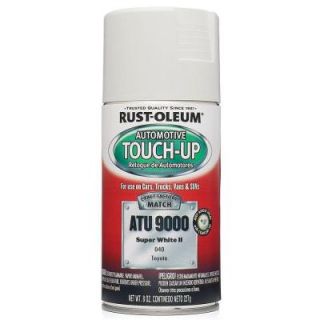 Rust Oleum Automotive 8 oz. Super White II Auto Touch Up Spray (Case of 6) ATU9000