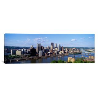 Panoramic Monongahela River, Pittsburgh, Pennsylvania Photographic