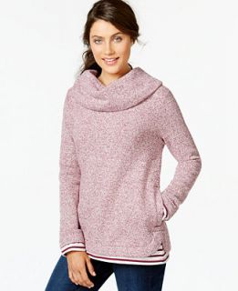 Tommy Hilfiger Layered Cowl Neck Top   Tops   Women