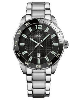Hugo Boss Watch, Mens Stainless Steel Bracelet 46mm 1512889