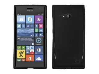 Nokia Lumia 735 Case   eForCity  TPU Rubber Candy Skin Case Cover for Nokia Lumia 735, Smoke