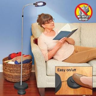 Cordless Anywhere 16 LED Bright Foot Control Lamp