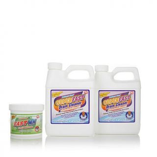 Professor Amos SuperFast Drain Cleaner 2 pack with 8 oz. Fast MM Microbial Maintenance Powder Auto Ship®   7840038