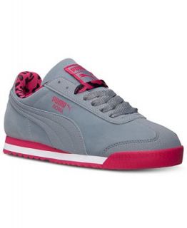 Puma Womens Roma Animal Casual Sneakers from Finish Line