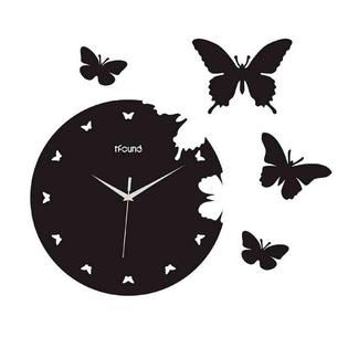 Creative Motion Industries Butterfly CLOCK   Home   Home Decor   Wall