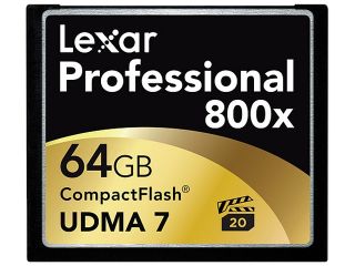 Lexar Professional 64 GB CompactFlash (CF) Card