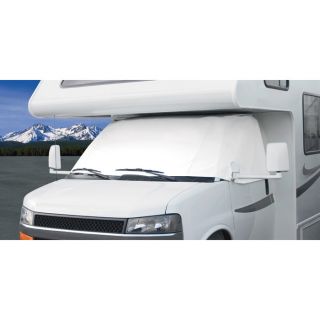 Classic Accessories RV Windshield Cover — White, For Ford 2004–Current, Model# 78634  RV   Camper Covers