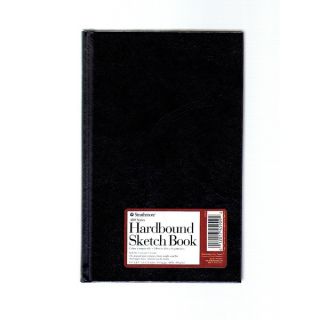 Strathmore 400 Series 8.5 x 11.5 Dark Brown Hardbound Sketchbook