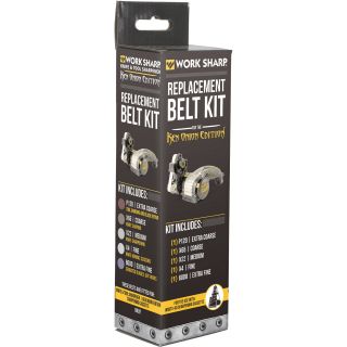 Work Sharp Replacement Belt Kit — Ken Onion Edition, Model# WSSAK081113  Blade Sharpener Accessories