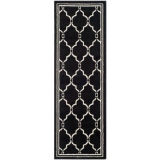 Safavieh Amherst Anthracite/Ivory 2 ft. 3 in. x 7 ft. Runner AMT414G 27