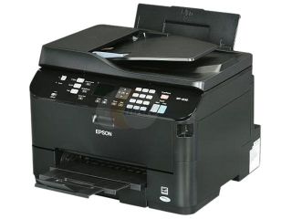 Refurbished EPSON WorkForce Pro WP 4530 16 ISO ppm Black Print Speed 4800 x 1200 dpi Color Print Quality Wireless MicroPiezo inkjet MFC / All In One Color Printer