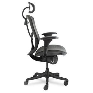 Alera  EQ Series Ergonomic High Back Mesh Chair, Black