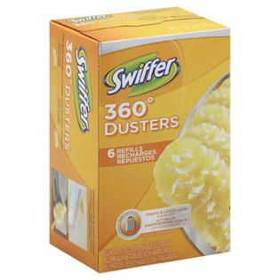 Swiffer 360 Degrees Dusters, Refills, Disposable, Unscented, 6 refills