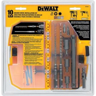 DEWALT Anchor Drive Installation Kit (10 Piece) DW5366